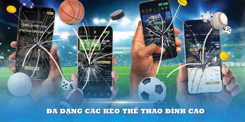 Đa dạng các kèo thể thao đỉnh cao