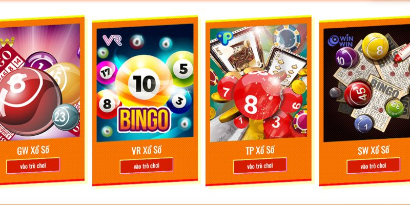 Giao diện TP Lottery chơi xổ số GK88