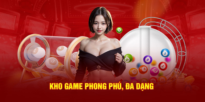 Kho game phong phú, đa dạng