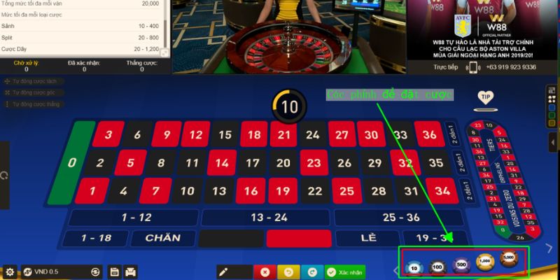 Luật chơi Roulette GK88 cơ bản